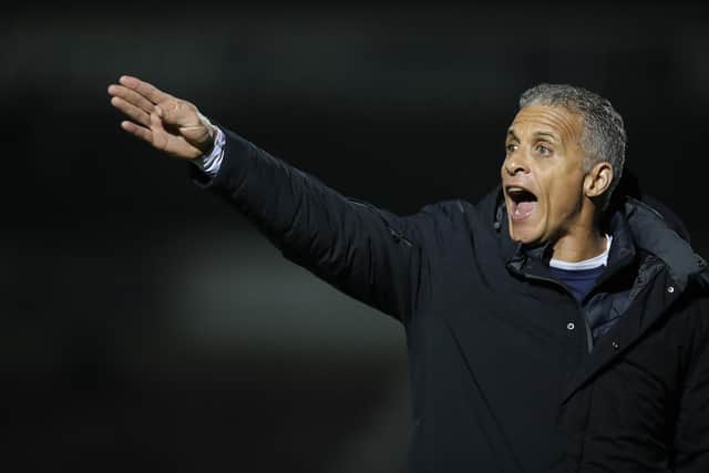 Former Sheffield United player Keith Curle has left his post as manager of Oldham Athletic. (Photo by Pete Norton/Getty Images)