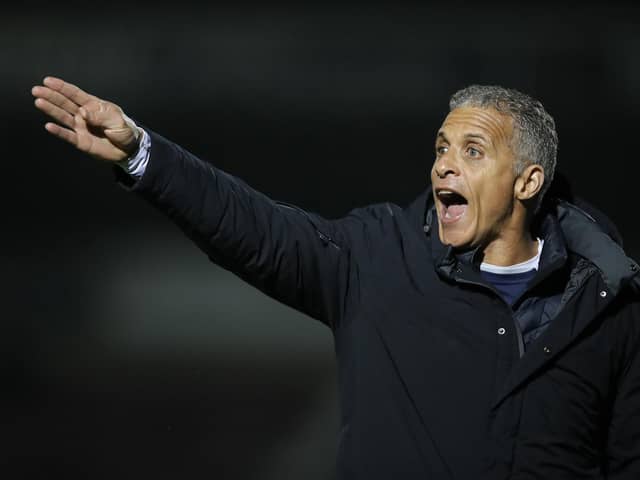 Former Sheffield United player Keith Curle has left his post as manager of Oldham Athletic. (Photo by Pete Norton/Getty Images)