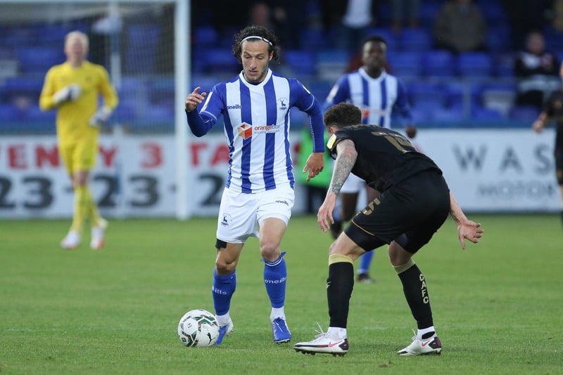 Once again posed a threat from out wide and played a key role in Pools’ opening goal.
