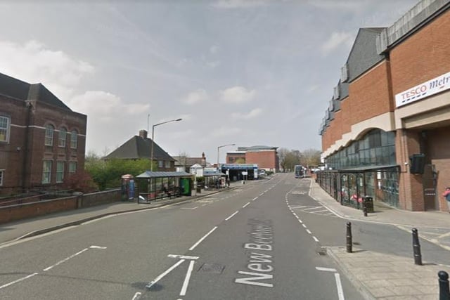 There were as many as 12 incidents of shoplifting reported near New Beetwell Street.