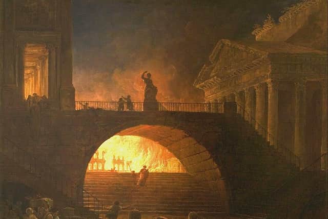 Fires were common in ancient cities like Rome, leading citizens to seek divine intervention