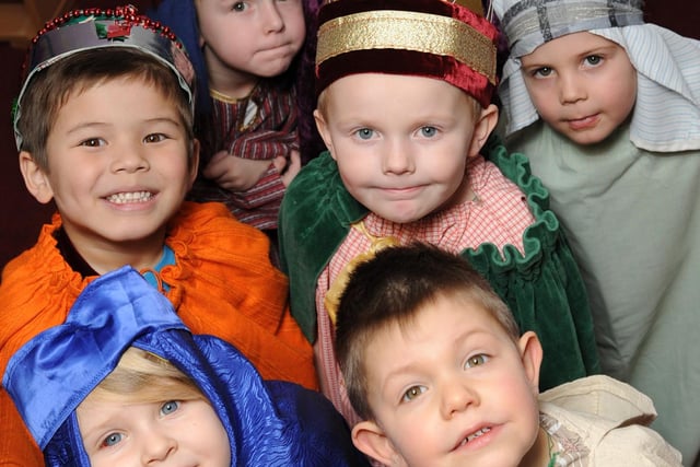 Sir Edmund Hillary Primary School's nativity play in 2010. (w101217-7).