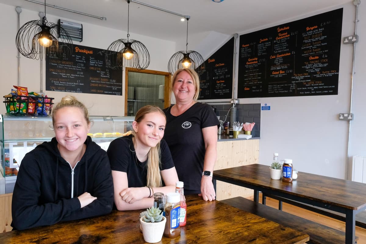 Edge cafe Fox Hill Road: Sheffield cafe rises from the ashes after building was ram raided and set alight