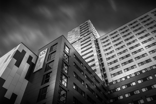 Student accommodation from a different angle.
Picture: Raymond Clarke