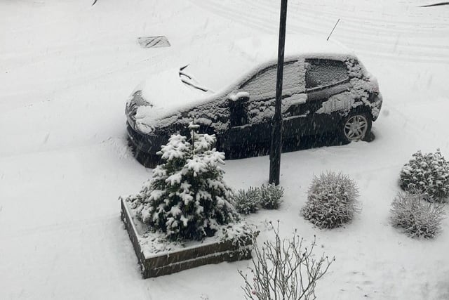 Heavy snow in Wincobank. From Richard Stanley.