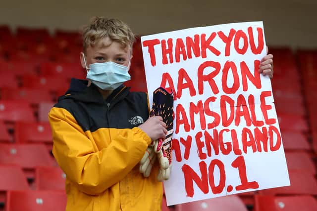 This Sheffield United fan never lost faith in Aaron Ramsdale: JAN KRUGER/POOL/AFP via Getty Images