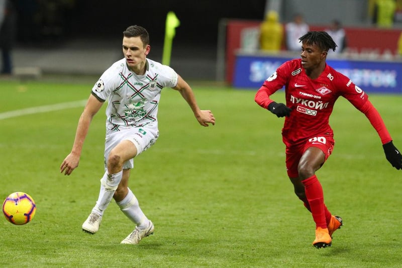Hibs' link-up with Ivan Kepčija and Planet Football could see them raid the Croatian market for this Liberian forward. A hit with Spartak Moscow's B team, he's available after leaving Gorica in the summer.
