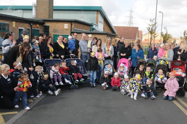 It's the Biddick Hall and Whiteleas Children Centre Toddle Woddle and it's a reminder from 2012. Remember it?