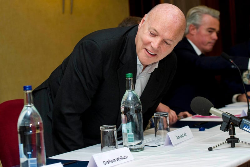 Jim McColl who works in engineering is worth £1bn.