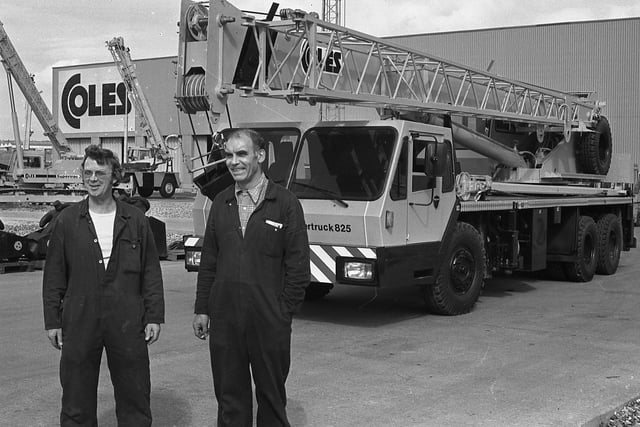 The 100th crane at Coles Cranes in September 1980. Did you work there?