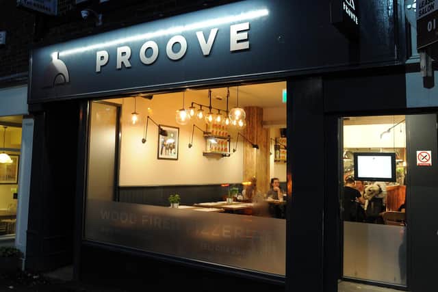 Proove on Fulwood Road, Broomhill. Picture: Andrew Roe