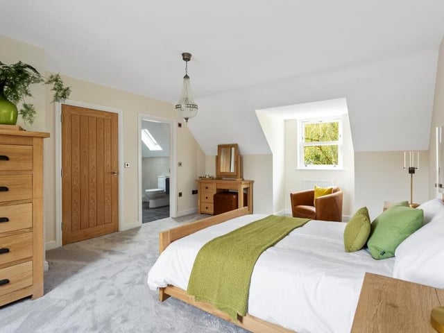 On the first floor you will find three double bedrooms, all of which boast en suites and dressing rooms. As you can see, there is lots of space.