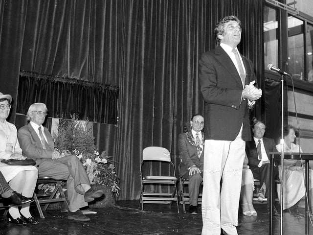 The centre was opened by singer Frankie Vaughan in September 21 1980.