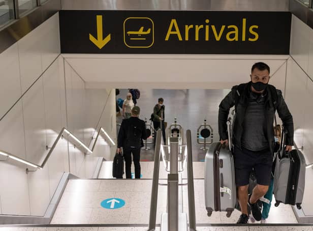 Fully vaccinated travellers will no longer need to take a COVID-19 test before or after arrival in the UK as restrictions are eased on February 11. Photo by Dan Kitwood/Getty Images.