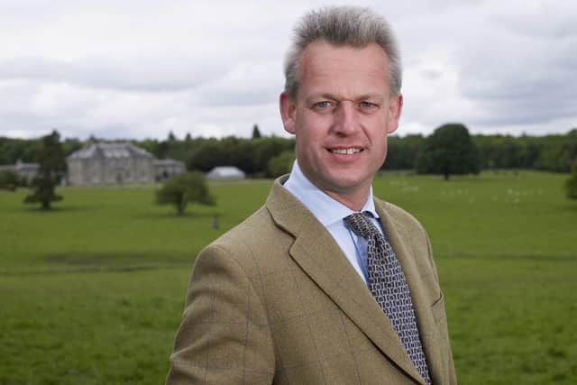 Rupert Wailes-Fairbairn, of rural insurance broker Lycetts, has advised landowners to protect themselves against the cost of fly-tipping on their property (file pic supplied by Lycetts)