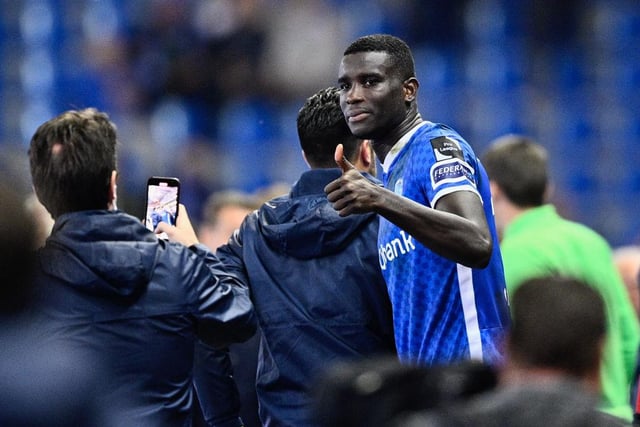 Arsenal are eyeing a move for Genk striker Paul Onuachu, with a report suggesting that the Gunners have already tabled a bid for the forward. (Corriere dello Sport)

(Photo by JOHAN EYCKENS/BELGA MAG/AFP via Getty Images)