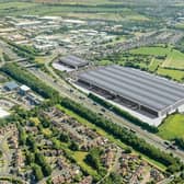 The distribution centre, made up of two units,  is set to be built on approximately 15.68ha of land  between the J1 of the M18, Cumwell Lane and Sandy Lane to the south of Hellaby.