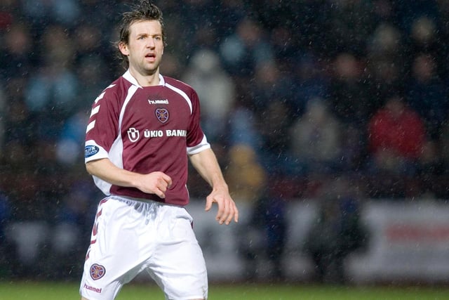 Set up Juho Makela with a lovely through ball. It was the winger's second spell at Hearts.