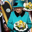 The Queen at Sheffield Cathedral in 2015