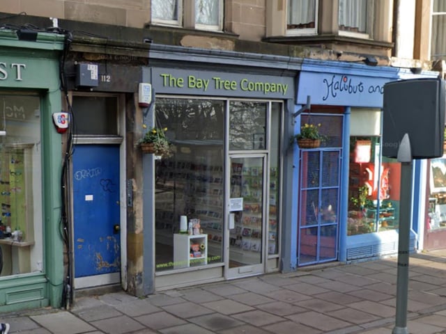 The Bay Tree Company is a well-established and popular gift shop on Bruntsfield Place. One regular customer noted the "lovely selection of cards and great service".