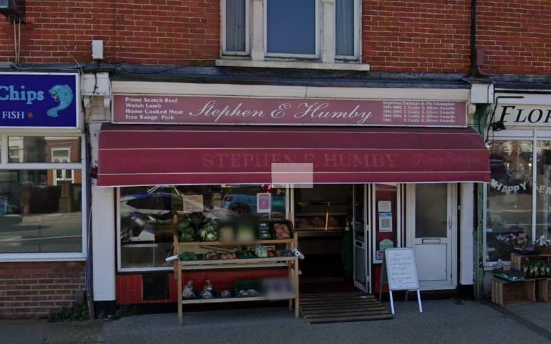 Stephen E Humby, Butchers, Tangier Road, was also voted for by six of our readers.