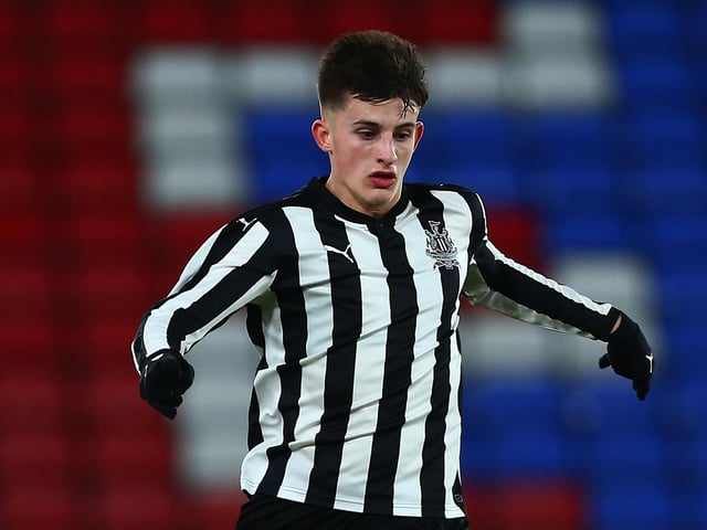 Age: 21, Position: CB, Parent club: Newcastle, Appearances: 13.  (Photo by Jordan Mansfield/Getty Images)