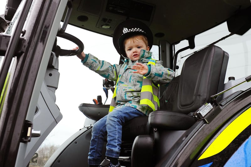 All the vehicles are a huge hit with youngsters, who love being able to sit in them and 'drive'