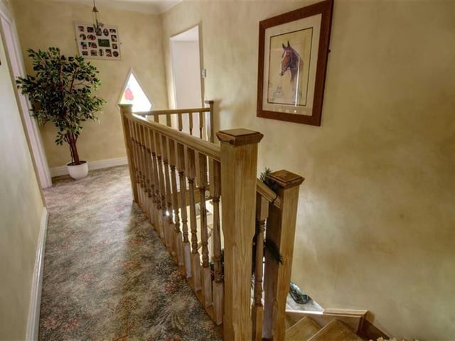 The first-floor landing.