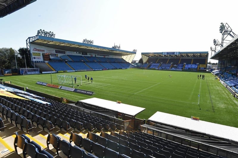 Overall rank: 8. Capacity: 18,128. The 7th largest football stadium in Scotland, Rugby Park was first used in 1899.