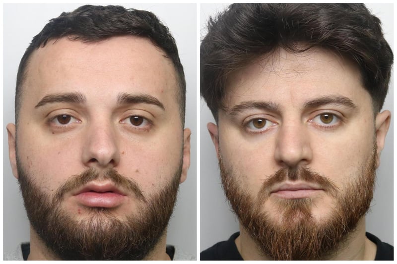 Tabaku (left) and Gosturani were both jailed for dealing in cocaine after immigration officials found 507 grammes of cocaine, which was 90 per cent pure, in a bag. The bag also contained scales and dealer bags, Leeds Crown Court heard. 

The total weight of cocaine came to 841 grammes, while more than £11,000 in cash was also found between the bedrooms. Gosturani gave no comments during his police interview, but Tabaku said the money was from work, and claimed to know nothing about the drugs. This was despite his finger prints being found on the dropped bag.

Gosturani was jailed for six years and Tabaku for six year and six months.