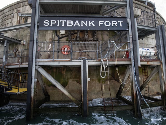 General view of Spitbank Fort, which is part of Solent Forts and is up for sale along with No Man's Fort.