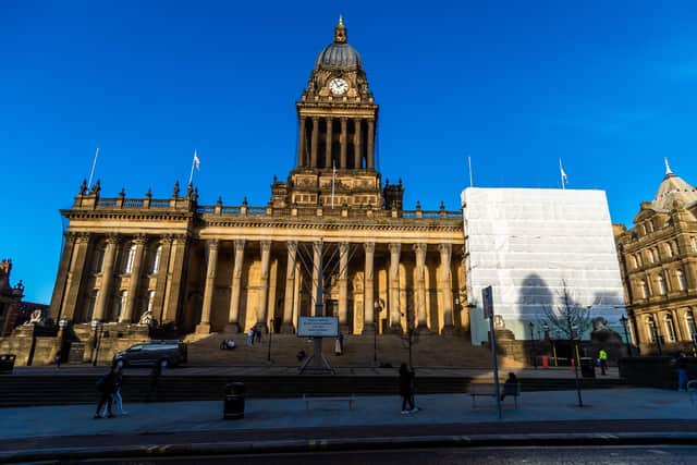 Leeds, pictured, received nearly six times more per person in Arts Council money than Sheffield. Picture James Hardisty.