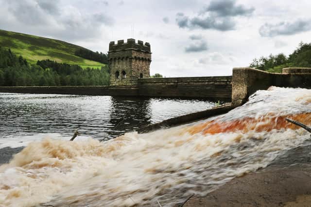 After almost emptying in last years heat wave the three Derwent Valley Reservoirs are now back to an average 80% full and are filling up rapidly