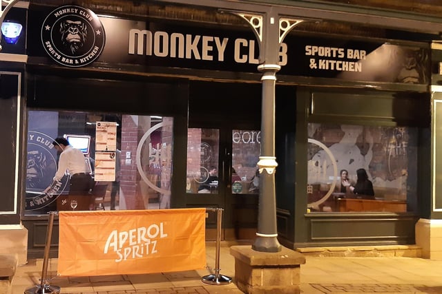 Monkey Club Sports Bar and Kitchen, at Hillsborough Barracks, is officially open for business.