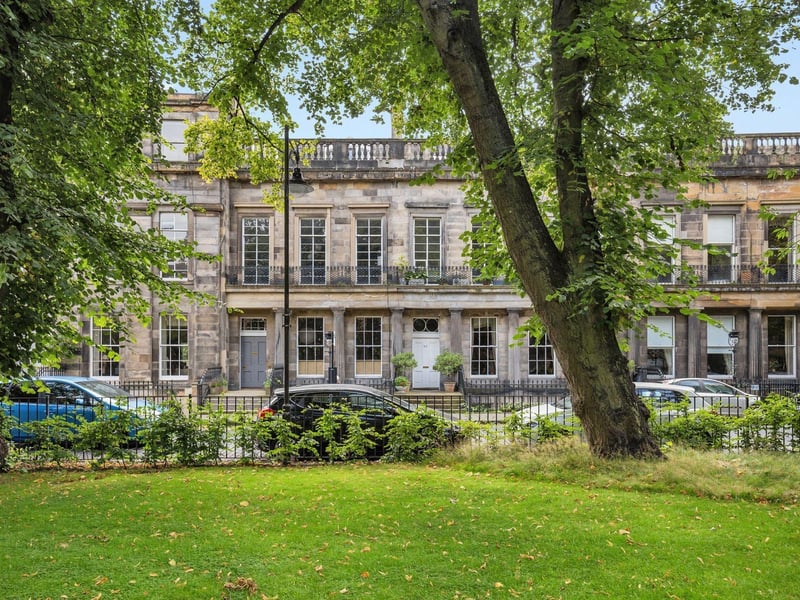 Stockbridge's St Bernard's Crescent has snuck into the top ten of Scotland's most expensive streets, with an average house price of £1,404,000