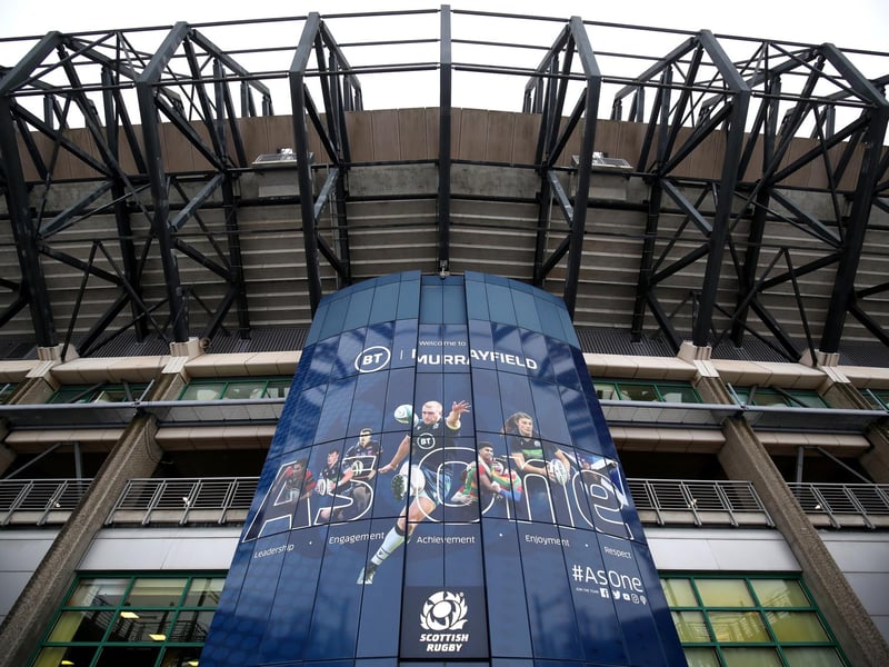 A general view of BT Murrayfield Stadium, Edinburgh