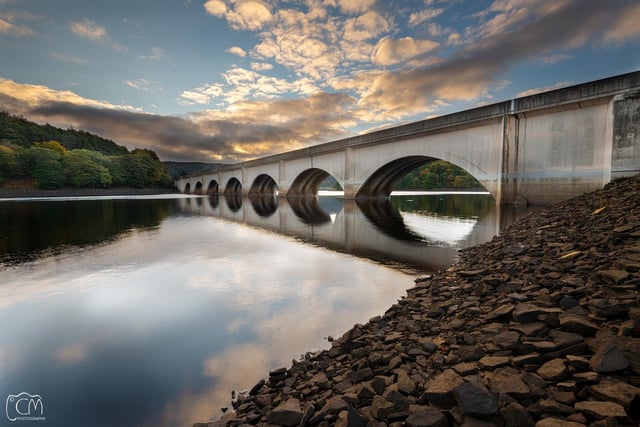 Craig Maisfield shared this shot of the Ashopton viaduct at Ladybower.