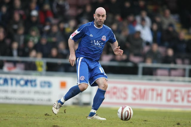 Barry Conlon signed for Mansfield Town on a free transfer from Darlington in January 2007. He played 17 games for the club, but was released by the club four months later. Conlon joined Chesterfield in Feb 2010 after a successful loan deal, but was released at the end of the season.