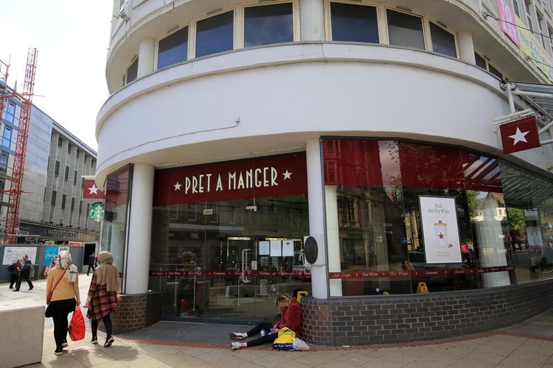 Pret A Manger closed its Fargate branch in July 2020 with the loss of 15 jobs.