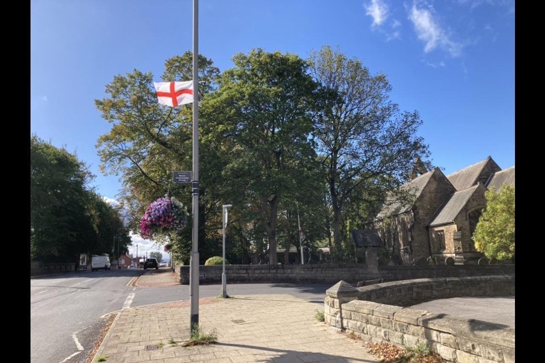 Flags on lampposts group changes location of protest in Sheffield city ...