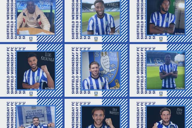 Sheffield Wednesday made nine new signings in the transfer window just gone.