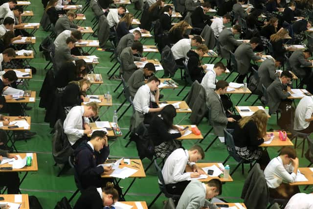 GCSE and A-level exams are being pushed back due to the coronavirus pandemic (Photo by Gareth Fuller/PA Wire)