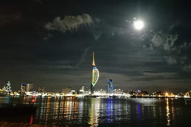 It's been said that the best views of Portsmouth can't be seen in Portsmouth at all. Charlotte's photo from across the harbour, in Gosport, back up that theory.