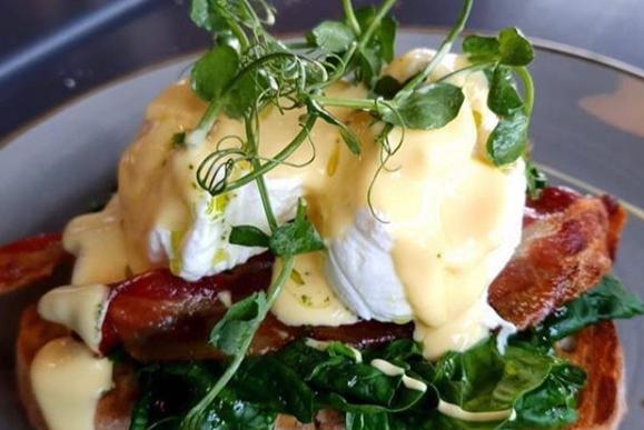 Brunch at Kirk Sandall Cafe Brix Coffee Co by @eatallsupall