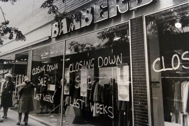 Bambers was closing down in 1975 but how many of you remember going there in its heyday?