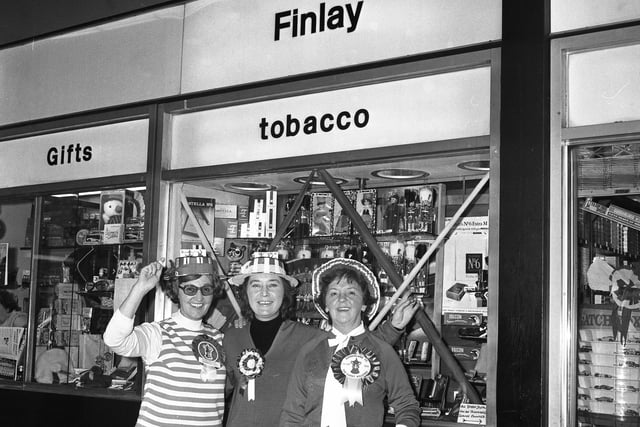 These fans were on their way to Wembley for the FA Cup Final but they could have called in to Finlay's for gifts and more.