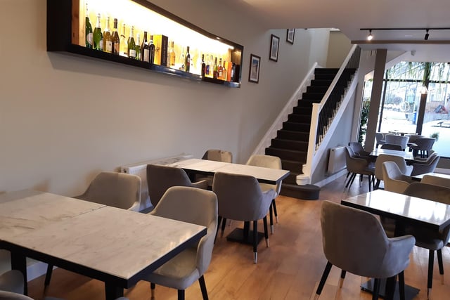 Casanova restaurant, Crookes, Sheffield, has re-opened under new bosses after a six month revamp. Pictured are the stairs in the downstairs wine bar