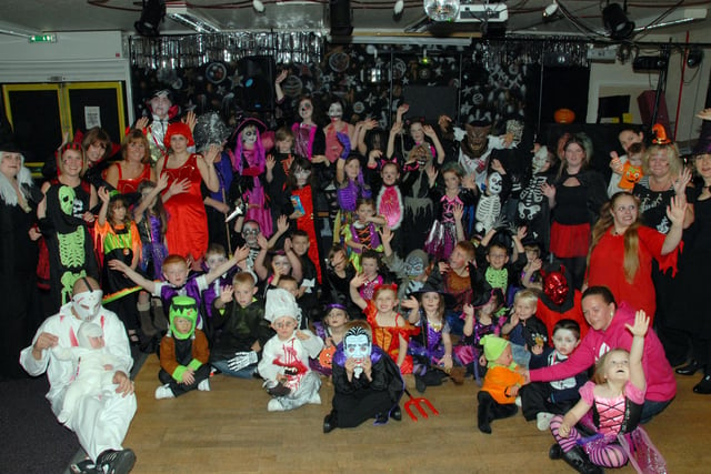 2011: Hucknall’s Fun Factor Children’s Group held a Hallowe’en party at Hucknall Town Football Club. Do you recognise anyone?