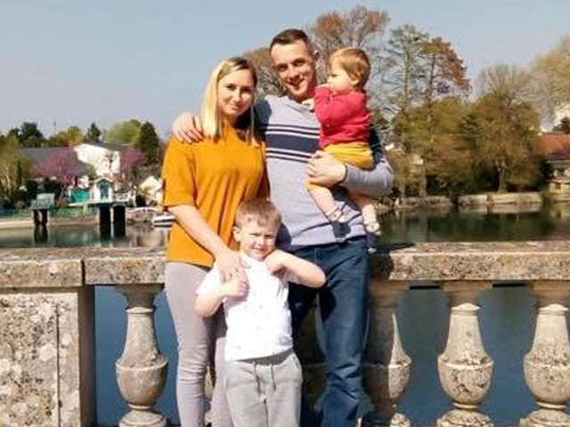 Charley-ann Cook and her partner Ben Turner are full-time healthcare workers looking after Covid-19 residents. They were nominated by Charley-ann's sister, Katey Cook.