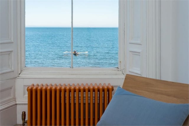 New owners can enjoy the seaside views from the master bedroom.